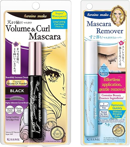 Amazon.com : Heroine Make by KissMe Long & Curl Mascara + Eye